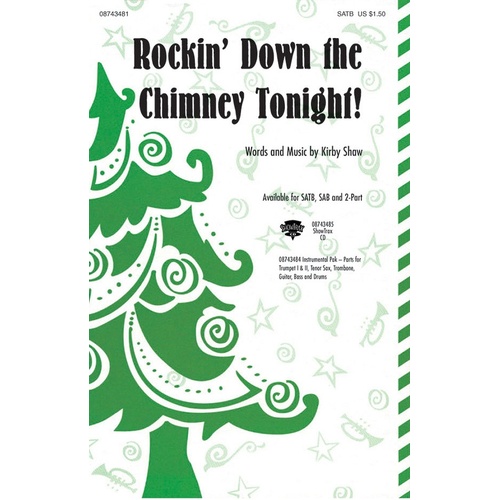 Rockin Down The Chimney Tonight ShowTrax CD (CD Only)