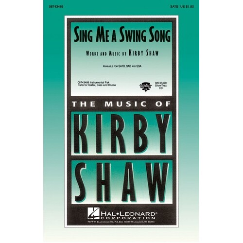Sing Me A Swing Song SATB (Octavo)