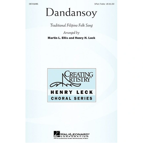 Dandansoy Choral Score by Hal Leonard - 8 Pages, Henry Leck Creating Artistry Series