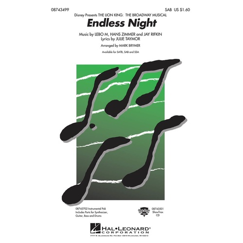 Endless Night SAB (Octavo)