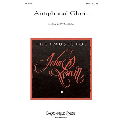 Antiphonal Gloria SATB (Octavo)