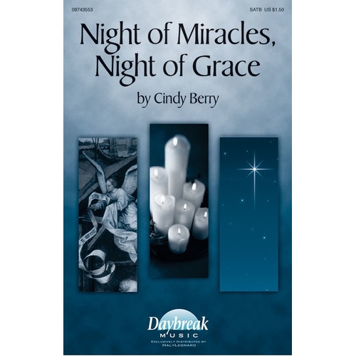 Night Of Miracles Night Of Grace SATB (Octavo)