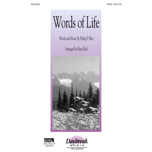 Words Of Life SATB (Octavo)