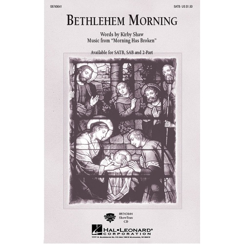 Bethlehem Morning SATB (Octavo)