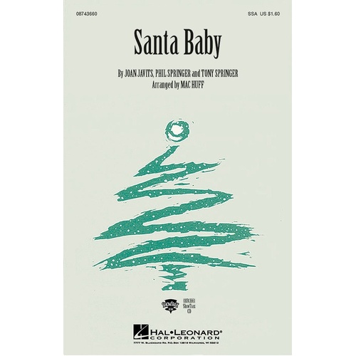 Santa Baby SSA (Octavo)