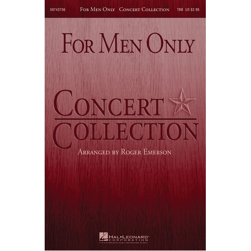 For Men Only Concert Collection Tbb (Octavo)