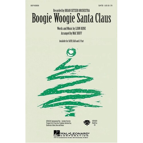 Boogie Woogie Santa Claus 2Pt (Octavo)