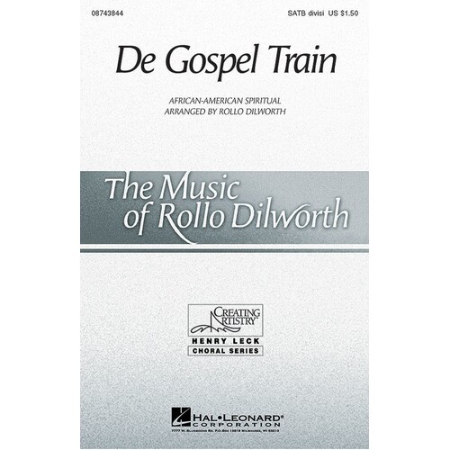 De Gospel Train SATB A Cappella (Octavo)