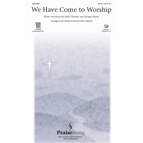 We Have Come To Worship SATB (Octavo)