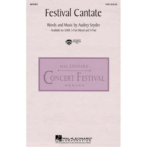 Festival Cantate 2Pt (Octavo)