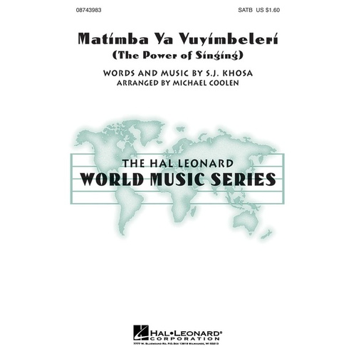 Matimba Ya Vuyimbeleri SATB (Octavo)