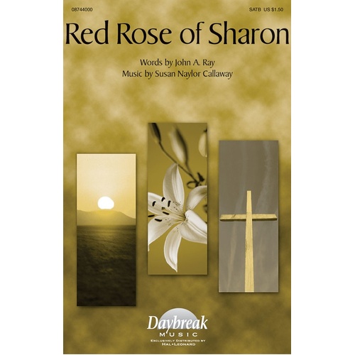 Red Rose Of Sharon SATB (Octavo)