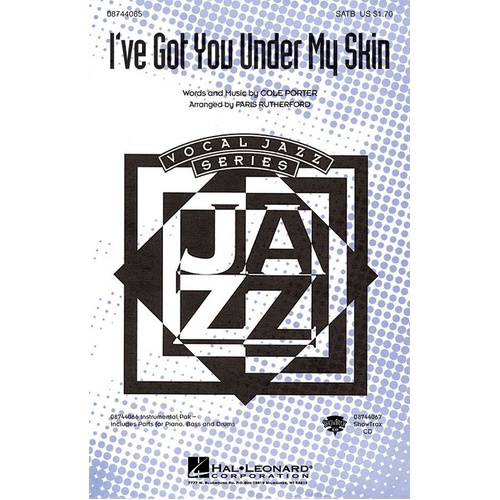 Ive Got You Under My Skin ShowTrax CD (CD Only)
