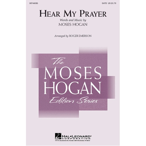 Hear My Prayer SATB (Octavo)