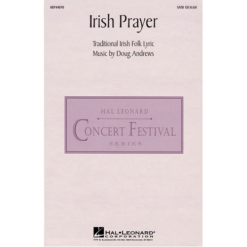 Irish Prayer SATB (Octavo)