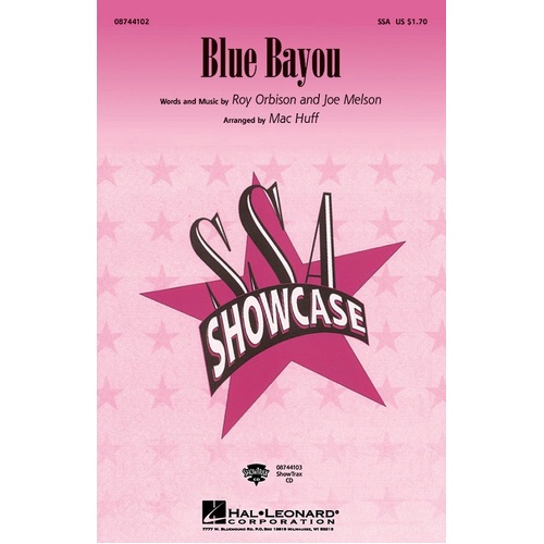 Blue Bayou ShowTrax CD (CD Only)