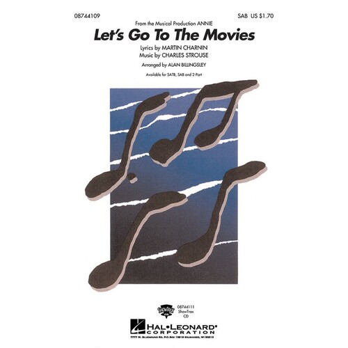Lets Go To The Movies SAB (Octavo)