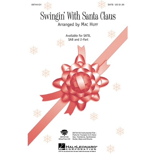Swingin With Santa Claus SATB (Octavo)
