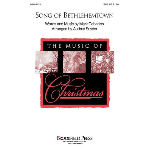 Song Of Bethlehem 2Pt (Octavo)