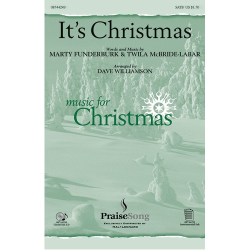 Its Christmas SATB (Octavo)