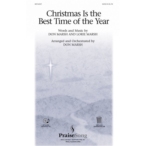 Christmas Is The Best Time Of The Year SATB (Octavo)
