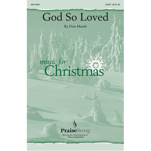 God So Loved SATB (Octavo)
