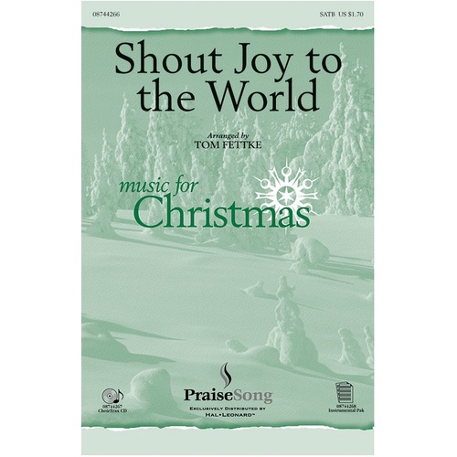 Shout Joy To The World SATB (Octavo)