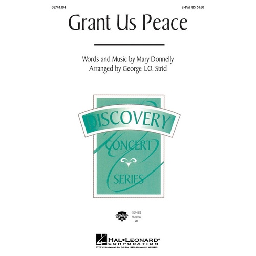 Grant Us Peace 2Pt (Octavo)