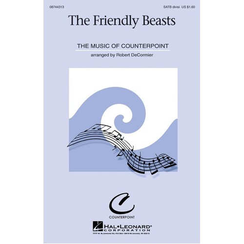 The Friendly Beasts SATB Divisi A Cappella