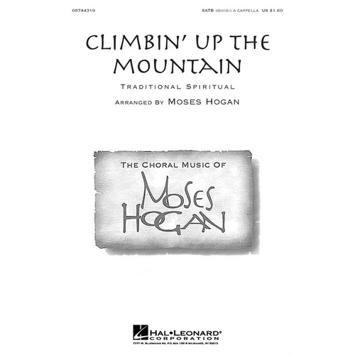 Climbin Up The Mountain SATB Divisi A Cappella (Octavo)