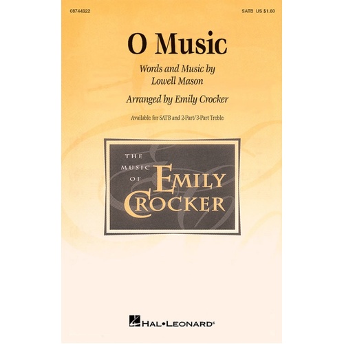 O Music 2Pt / 3Pt (Octavo)