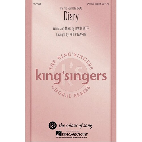 Diary Arr Lawson SaTTBB (Octavo)