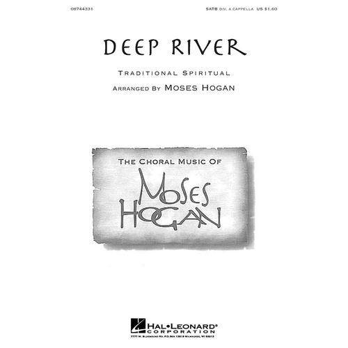 Deep River SATB Divisi A Cappella (Octavo)