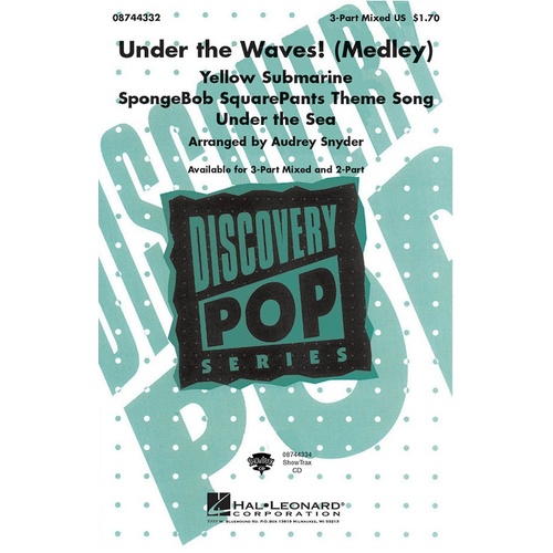 Under The Waves ShowTrax CD (CD Only)