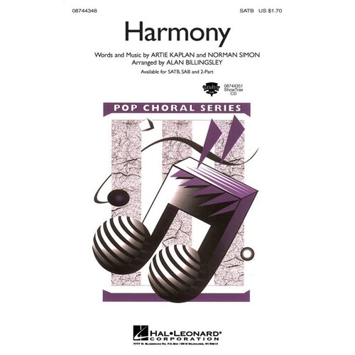 Harmony SATB (Octavo)