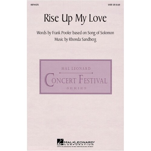 Rise Up My Love SATB