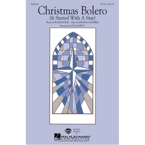 Christmas Bolero SATB 