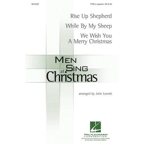 Men Sing At Christmas TTBB A Cappella (Octavo)