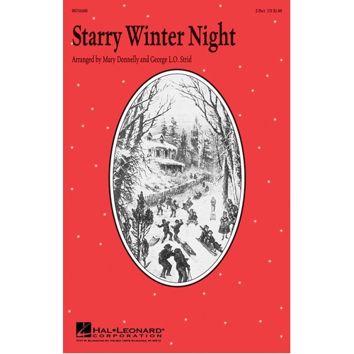Starry Winter Night 2Pt (Octavo)