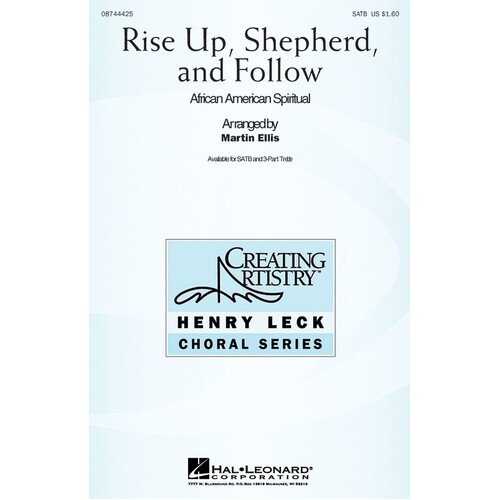 Rise Up Shepherd And Follow SATB