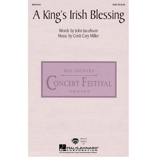 A Kings Irish Blessing SATB (Octavo)