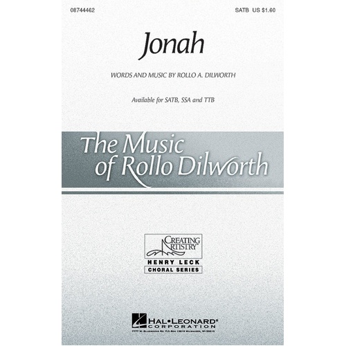 Jonah SATB (Octavo)