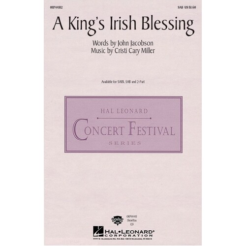 A Kings Irish Blessing SAB