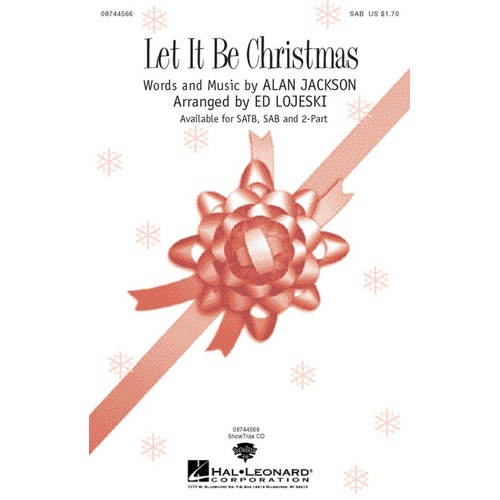 Let It Be Xmas SAB (Octavo)