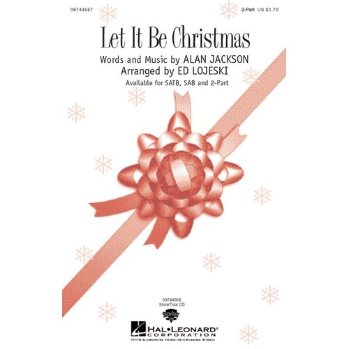 Let It Be Xmas 2Pt (Octavo)