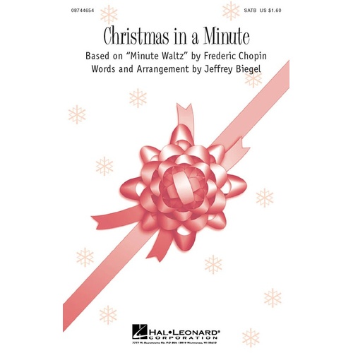 Xmas In A Minute SATB (Octavo)