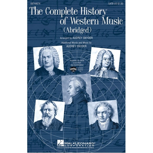 Complete History Of Western Music ShowTrax CD (CD Only)