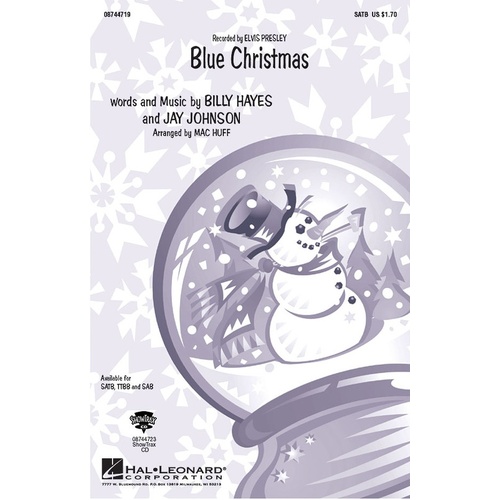 Blue Xmas SATB (Octavo)