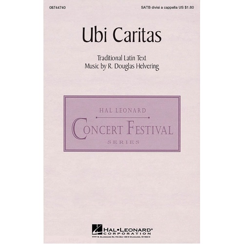 Ubi Caritas SATB Aca (Octavo)