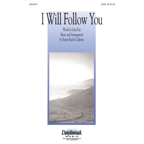 I Will Follow You SATB (Octavo)